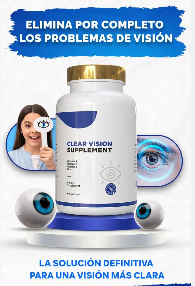 ClearVision™ - Fórmula perfecta para la vision G2